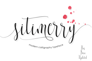 A Modern Calligraphy Typeface for Creative Design