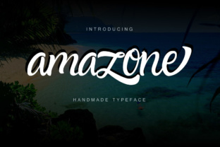 Amazone Script: The Handmade Typeface for Instant Hand Lettering