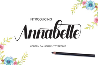 Annabelle: A Modern Calligraphy Typeface for Creators