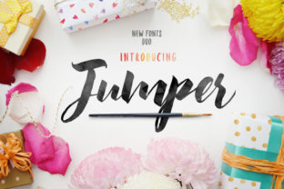 Embrace Creativity with Jumper: A Versatile Hand-Lettered Brush Style Font