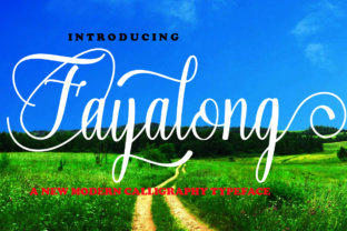 Fayalong Script: An Elegant Flourish for Modern Design