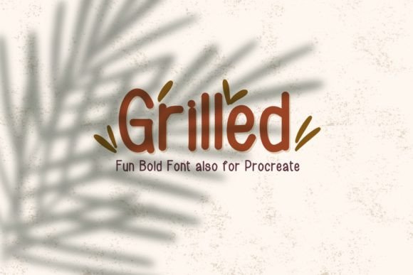 Grilled: A Clean and Versatile Handwritten Typeface for Creative Projects