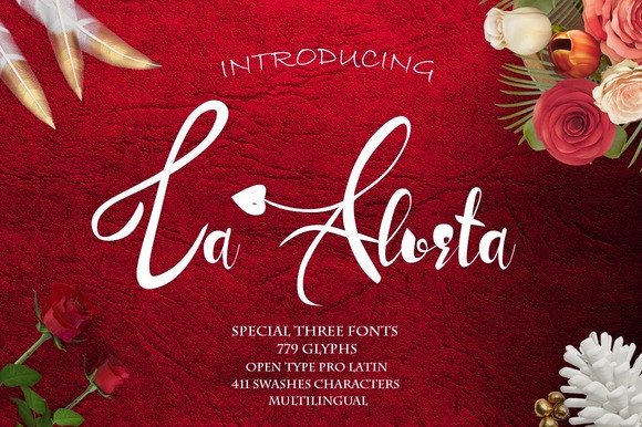 La Alorta: A Playful Typeface That Brings Beauty to Your Designs