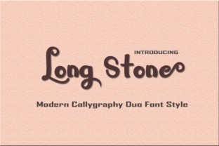 Long Stone: The Fluid Script That Elevates Your Visual Language