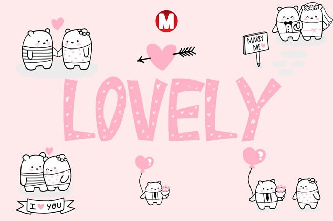 Lovely: The Playful Typeface for Creative Communication