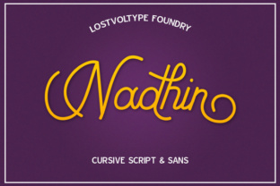 Nadhin: The Elegant Modern Typeface for Your Creative Projects