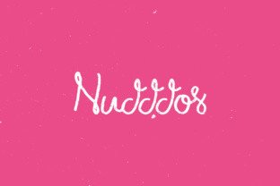 Nudddos: A Handmade Typographic Voice