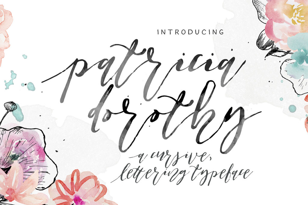 Patricia Dorothy: A Brush-Pen Typeface for Modern Brands