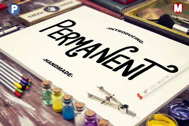 Permanent: A Handmade Typeface for Projects that Matter