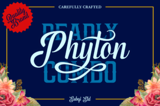 Phyton: The Script Serif Duo for Modern Vintage Design