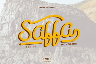 Saffa: A Bold, Classic Script Born From Your Own Handwriting