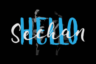 Sechan: A Pair of Brush Fonts for Creative Typography