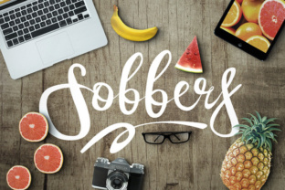 Sobbers Typeface: Crafting a Handmade Feel in Your Designs