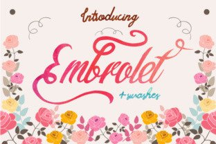 The Art of Elegance in Communication: Unveiling the Embrolet Typeface