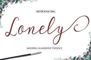 The Lonely Typeface: A Modern Calligraphic Tool