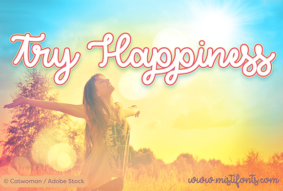 Understanding the Power of Typography: The Try Happiness Font