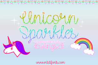 Unicorn Sparkles: Your Secret Weapon for Creative Typography
